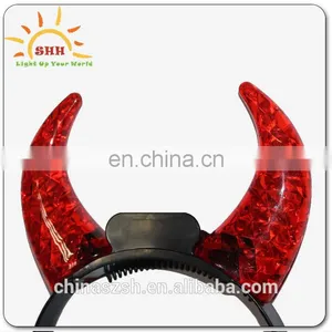 Best Sale Cheap Led Flashing Hairband/LED Ox Horn Hair Band With High Quality/LED Hairband for Party and Events Supplies thumbnail-6