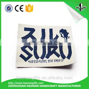 Cheap Custom Woven Labels/ Garments Labels Made in China thumbnail-1