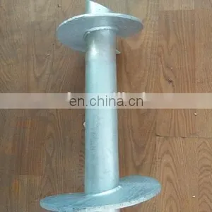 Power Ground Foundation System Earth Screw Anchor Helix Pile thumbnail-3