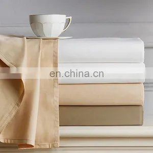 Five Star Hotel Cotton Sateen Flat Sheet Bed Sheet thumbnail-1
