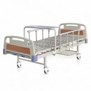 AG-BYS107 Factory Direct Sale Manual Two Cranks Hospital Bed for Sale thumbnail-1