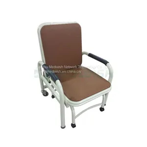 AG-AC004 Metal Frame Foldable Hospital And Home Accompany Nursing Chair thumbnail-1