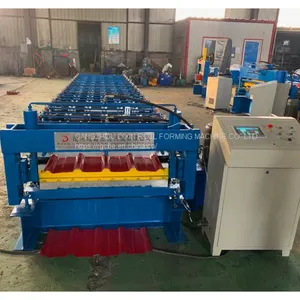 Roof Double Layer Galvanized Sheet Roll Forming Machine thumbnail-2