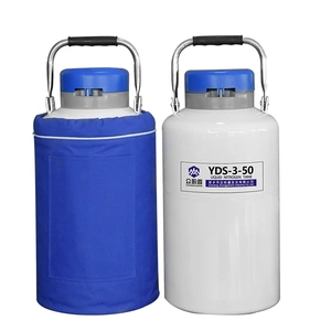 10L Caliber 80mm Liquid Nitrogen Storage Tank Cryogenic Container With 6 Canisters thumbnail-3