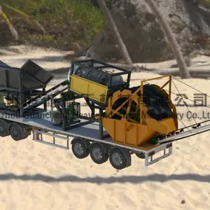 Mobile Sand Washing Machine on Vehicle thumbnail-5