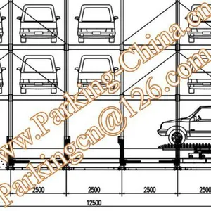 Side Entrance Narrow Parking Area Solutions by Full Automatic Slide Lift Turn Comb Exchange Advanced Desgin and Technology thumbnail-1