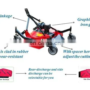 Pto Tractor Mounted Rotary Blades Finish Mower thumbnail-4