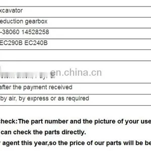 Track Drive Motor 14592030 EC290B Final Drive thumbnail-3
