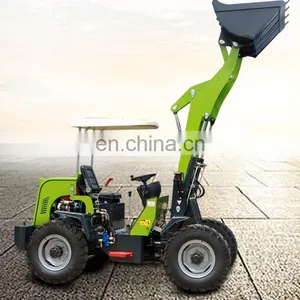 Chinese Mini Wheel Loader With Hydraulic Lifting Rod for Sale thumbnail-2