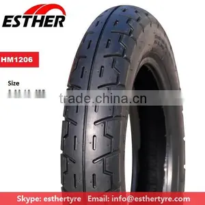Esther Brand HM1206 Motorcycle Tyre 3.00-10 6PR thumbnail-1