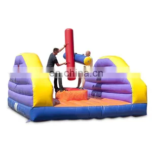 Inflatable Pillow Bash Jousting Wipeout Game Interactive Gladiator Joust Pole Games thumbnail-1