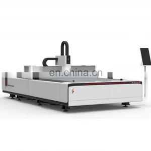 High Speed Cnc Fibre Laser Cutting Machine for Metal Sheet CNC Fiber Metal Laser Cutting Machine Price thumbnail-2