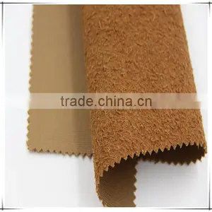 100%Polyester Pu Coating Fabric Nylon Flock Powder thumbnail-4