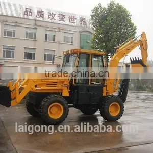 Chinese Small Backhoe Loader for Sale thumbnail-4