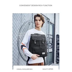 Fashionable Korean Business Backpack New Shelves Waterproof Casual Backpack Small Fresh Wild Student Backpack CLG20-1109 thumbnail-5