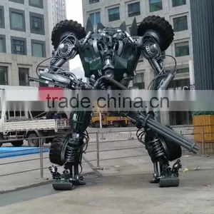 Iron Motif Robot Man for Shopping Mall thumbnail-2