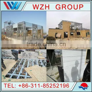 Prefab Villa, Prefabricated Luxury Steel Frame Villa Cheap Prefab House thumbnail-2