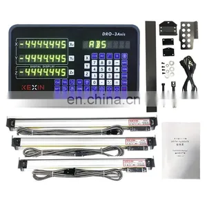 DRO 2 Axis Digital Readout for Milling Lathe Machine With 2pcs High Precision Scale 50-1000mm thumbnail-2