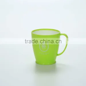 Reusable Cartoon Plastic Cups --Green thumbnail-4