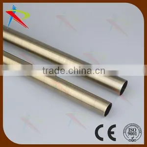 Decorative Plated Bronze Iron Curtain Pole thumbnail-1