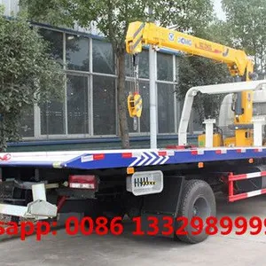 Good Price Dongfeng 4tons Wrecker Tow Truck With Telescopic Boom for Sale thumbnail-4