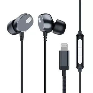 8 Pin MFi Earphone Headset for Iphone thumbnail-1