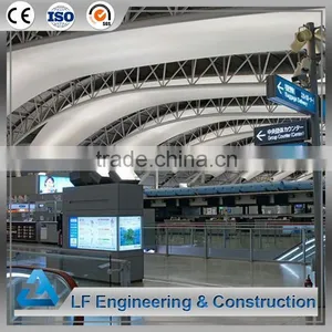 Easy Stallation Long Span Space Frame Steel Structure Airport Terminal thumbnail-4