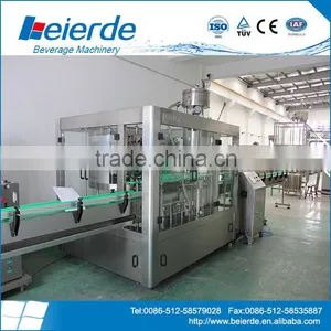 2,500 Glass Bottles per Hour Soda Water Filling Machine thumbnail-1