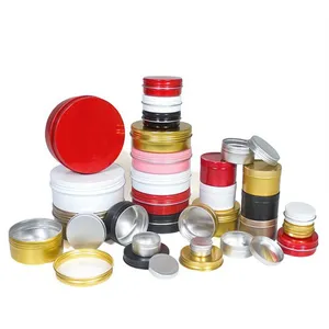 Many Colors Various Sizes Stock Goods Aluminium Jars for Sale Low Cost thumbnail-1