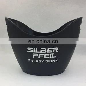Customized Plastic Ice Bucket Beer Bottle Cooler Holder thumbnail-1