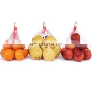 China Factory Pack Eggs Potato Protective Colorful Fruit And Vegetable Plastic Sleeve PP Plastic Mesh Net Bag thumbnail-1