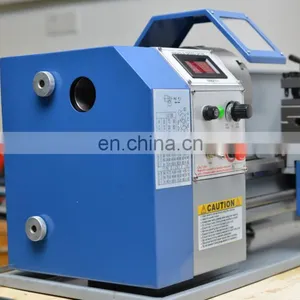 DIY0816 DIY Mini Hobby Bench Lathe Machine Price With Variable Speed thumbnail-3