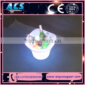ACS RGB Color Changing Large Capacity Bar Led Ice Bucket for Sale thumbnail-1
