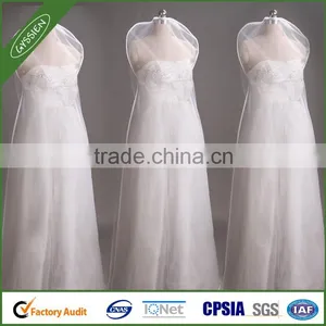 Glass Yarn Dust Wedding Dress Lengthened Transparent thumbnail-1