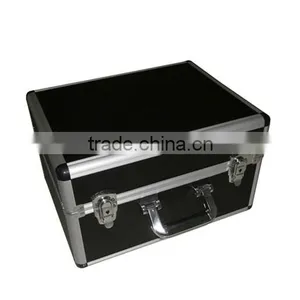 Customized Black Diamond Pattern Aluminum Instrument Case thumbnail-2