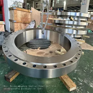 Stainless Steel Flanges S32750 A182 F53 High Temperature Forged Forged Parts Rolled Alloy thumbnail-5