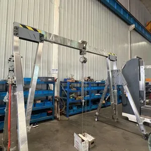Stainless Steel Adjustable Height Mobile Gantry Crane thumbnail-1