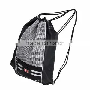 Promotional Heavy Duty Polyester Drawstring Backpack thumbnail-3
