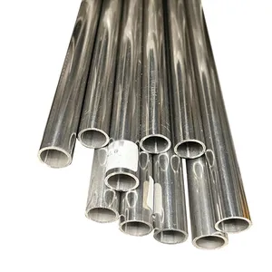 SUS304 Stainless Steel Welded Pipe1/2 Inch 304 Polished Mirror Stainless Steel Pipe for Decorative thumbnail-4