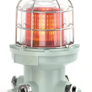 Solar Explosion-proof Aviation Obstacle Warning Flashing Light, Medium-intensity Gps, High-altitude Warning Horn for Blast Furnace Gas thumbnail-2