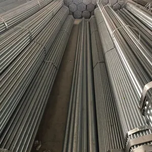 Hot DIP Galvanized Steel Pipe HDG Round Steel Pipe Hollow Section Steel Pipe for Construction Building Scaffolding thumbnail-3