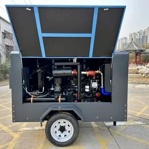 The Saman Mobile Screw Air Compressors Can be Divided Into Diesel Mobile Screw Air Compressors and Electric Mobile Screw Air Compressors. thumbnail-5
