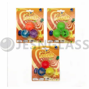Hot Sale 35MM High Bouncy Ball Children's Toy Rubber Balls Blister Card Package thumbnail-2