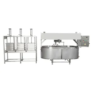 Factory Genyond Cheese Making Machine Cheese Vat Press Cooker Stretcher Maker Equipment Mozzarella Cheese Production Line thumbnail-4