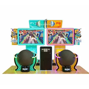 Interactive Rolling Ball in the Sports Trendy Play Hall, Digital Party, Video Game Arcade Entertainment Pushing Ball Game, Coin-operated Equipment for Large Shopping Malls thumbnail-5
