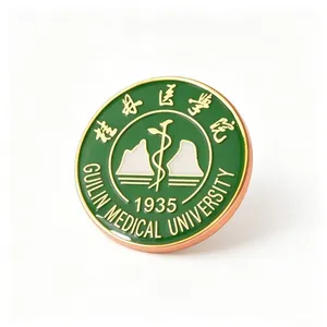 Custom Logo College Enamel Pin for University Merchandise & Events thumbnail-2