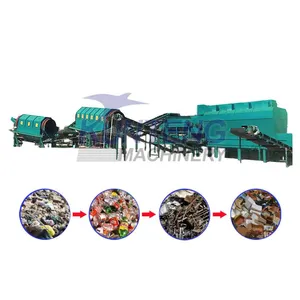 Automatic Municipal Garbage Trash Separator Recycling Sorter Decoration Waste Sorting Segregation Machine Equipment EPC thumbnail-1