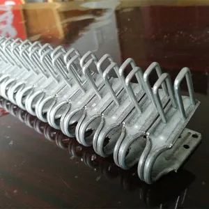 2000-square Belt Buckle, B1000 One-piece Misaligned Conveyor Belt Buckle, 22/24/26/28# Buckle Pins thumbnail-1