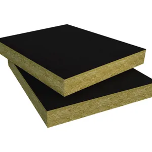 Rock Wool Insulation Board for Exterior Wall Roof and Industrial Thermal Insulation thumbnail-5