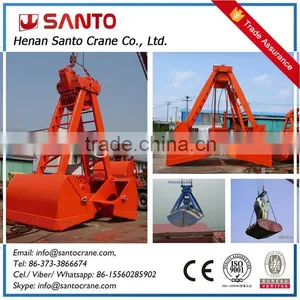 31 Years Manufacturing Experience Rope Operated Orange Peel Grab thumbnail-1